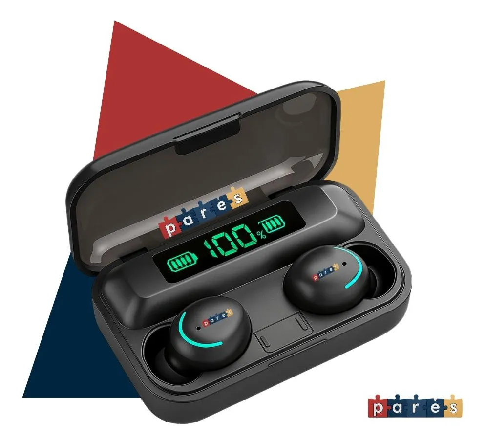 Fone de Ouvido Sem Fio Bluetooth F9-5. Som Imersivo Powerbank Moderno Bateria Longa Duração. Compativel com todos Celulares