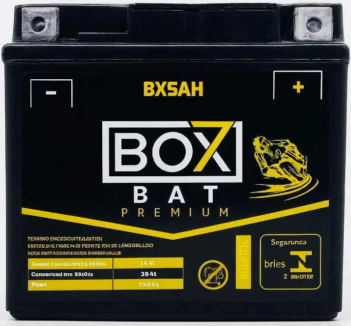 Box7bat Cg Titan Fan Biz Bros 125 150 160 Moto 5ah Xre190