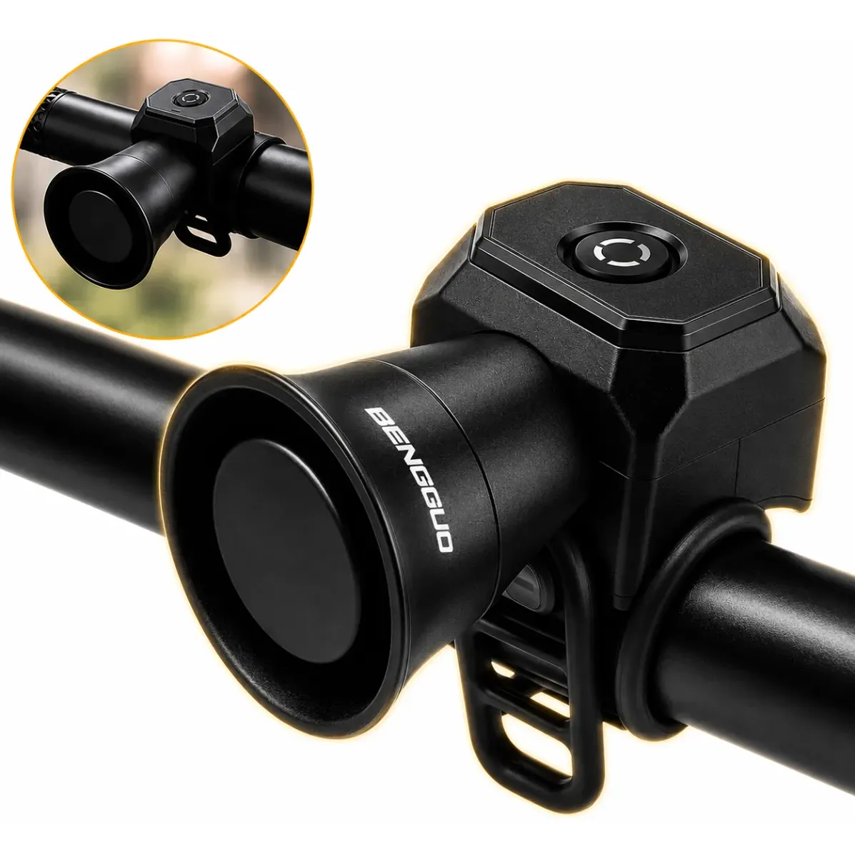 Buzina Para Bike Eletrônica Corneta Alta Ciclismo 120db